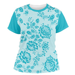 Lace Women's Crew T-Shirt (Personalized)