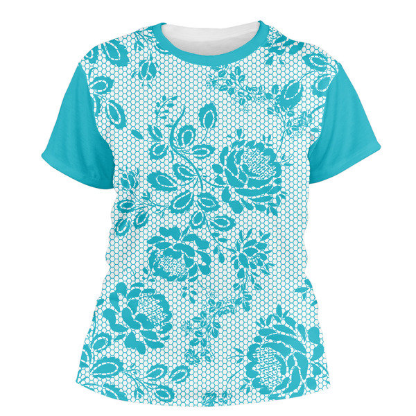 Custom Lace Women's Crew T-Shirt - X Large