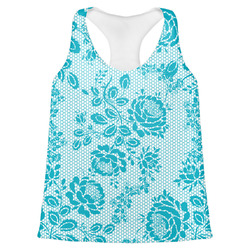 Lace Womens Racerback Tank Top (Personalized)
