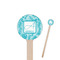 Lace Round Wooden Stir Sticks (Personalized)