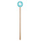 Lace Wooden 7.5" Stir Stick - Round - Single Stick