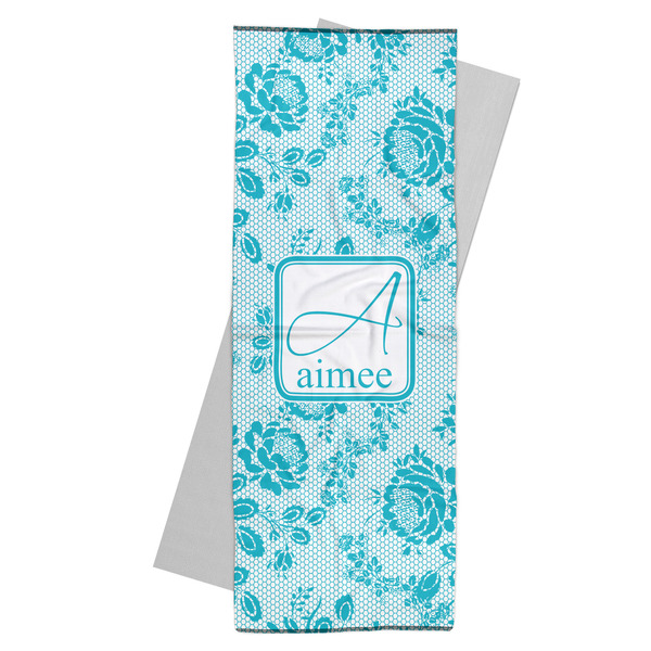 Custom Lace Yoga Mat Towel (Personalized)