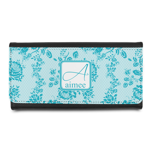 Custom Lace Leatherette Ladies Wallet (Personalized)