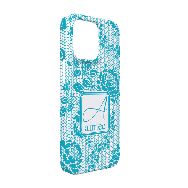Custom Lace iPhone Case - Plastic - iPhone 13 Pro (Personalized)