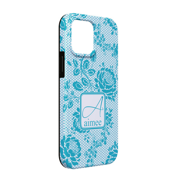 Custom Lace iPhone Case - Rubber Lined - iPhone 13 Pro (Personalized)