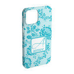 Lace iPhone Case - Plastic - iPhone 15 (Personalized)
