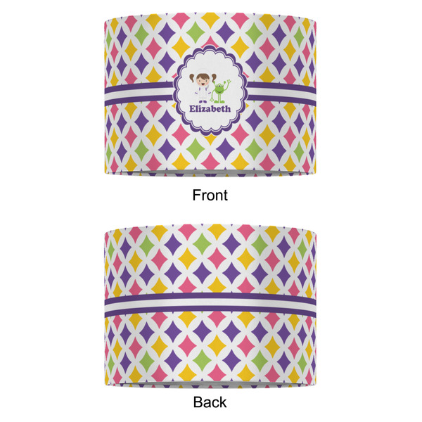 Girls Astronaut 16" Drum Lampshade - APPROVAL (Fabric)