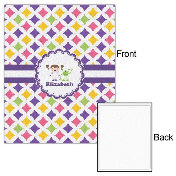 Girls Astronaut 16x20 - Matte Poster - Front & Back