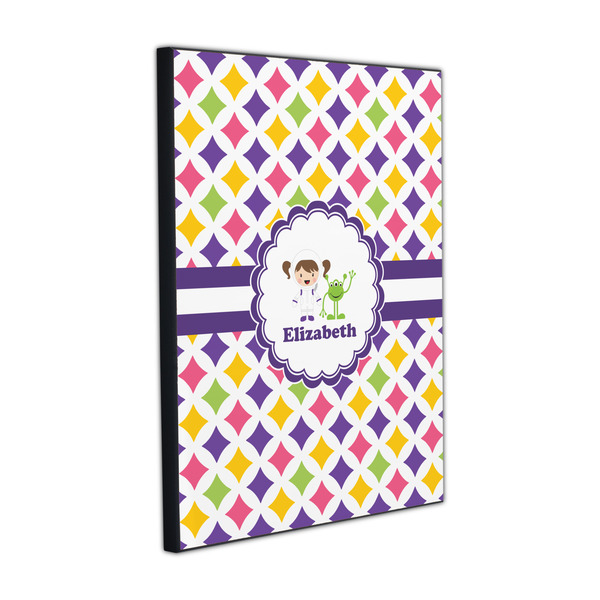 Custom Girls Astronaut Wood Prints (Personalized)