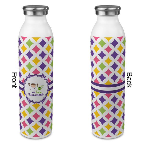 Girls Astronaut 20oz Water Bottles - Full Print - Approval