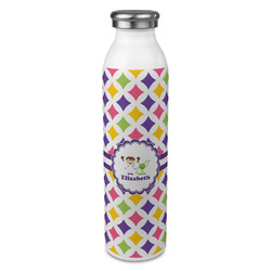 Girls Astronaut 20oz Stainless Steel Water Bottle - Full Print (Personalized)