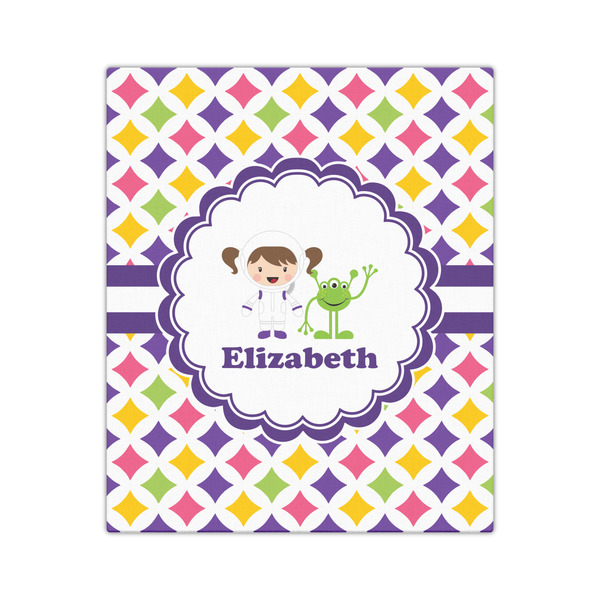 Girls Astronaut 20x24 - Canvas Print - Front View