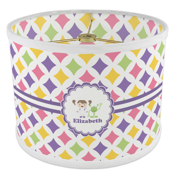 Girls Astronaut 8" Drum Lampshade - ANGLE Poly-Film