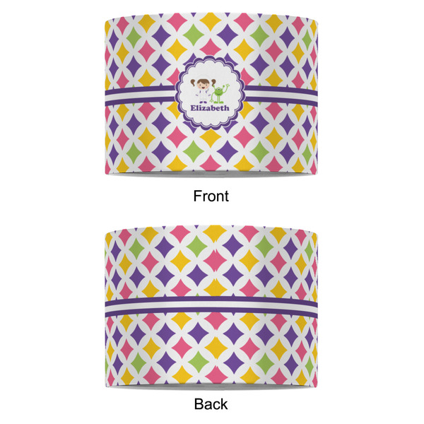 Girls Astronaut 8" Drum Lampshade - APPROVAL (Fabric)