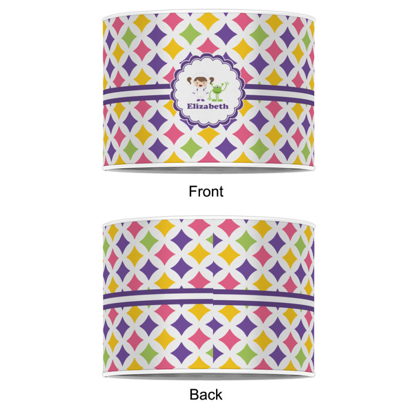 Girls Astronaut 8" Drum Lampshade - APPROVAL (Poly Film)