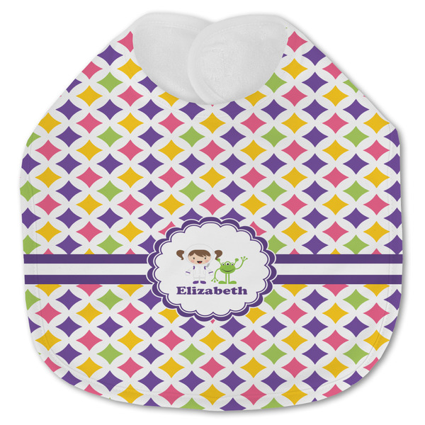 Girls Astronaut Baby Bib - AFT closed