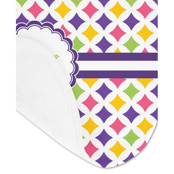 Girls Astronaut Baby Bib - AFT detail