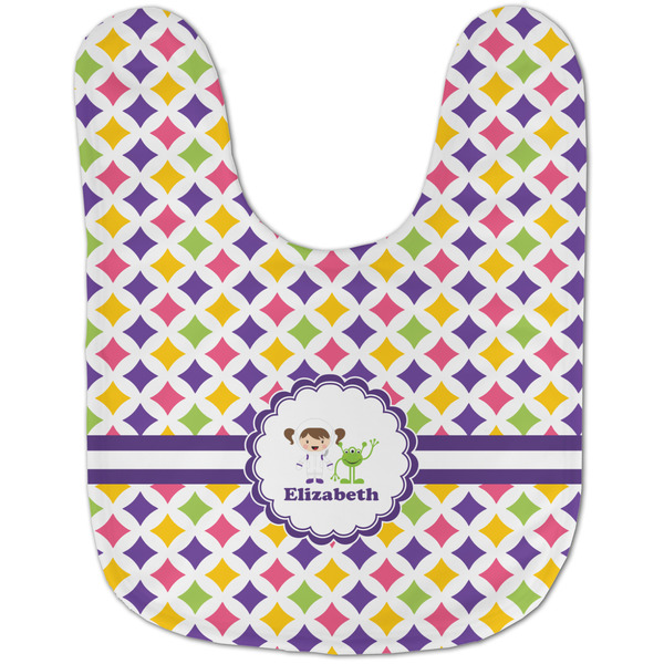 Girls Astronaut Baby Bib - AFT flat