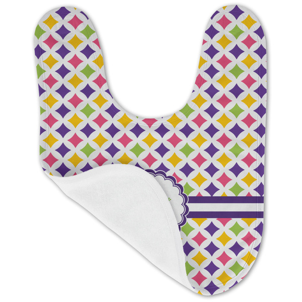 Girls Astronaut Baby Bib - AFT folded