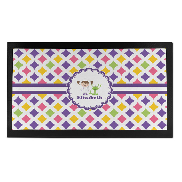 Custom Girls Astronaut Bar Mat - Small (Personalized)