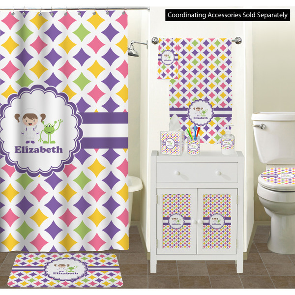 Girls Astronaut Bathroom Scene