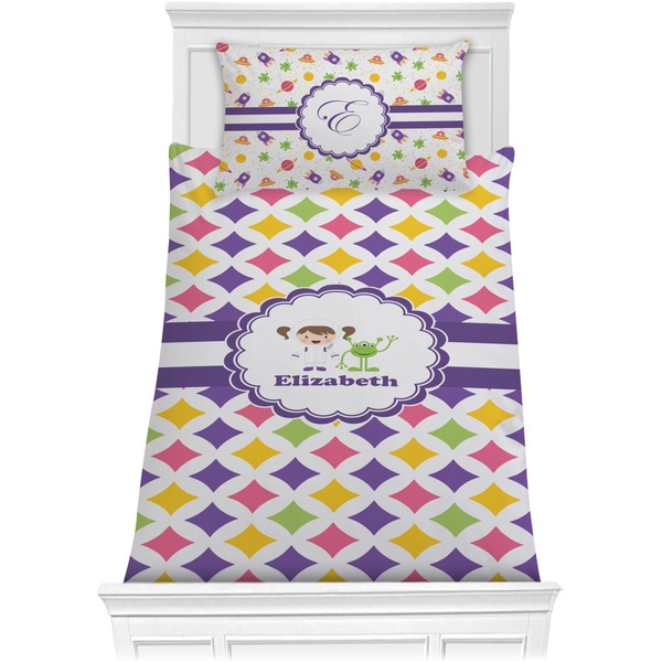 Girls Astronaut Bedding Set (Twin)