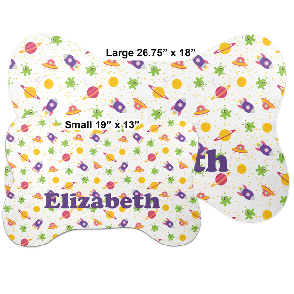 Girls Astronaut Bone Shaped Mat Comparison