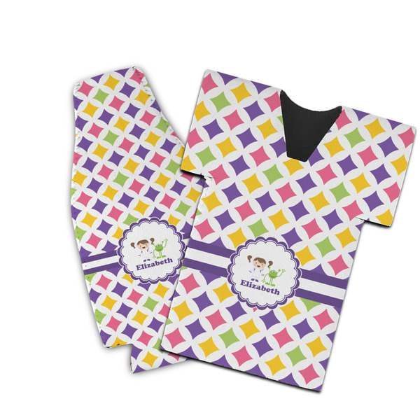 Custom Girls Astronaut Bottle Cooler (Personalized)