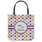 Girls Astronaut Canvas Tote Bag - Large - 18"x18" (Personalized)