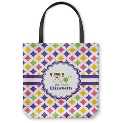 Girls Astronaut Canvas Tote Bag (Personalized)