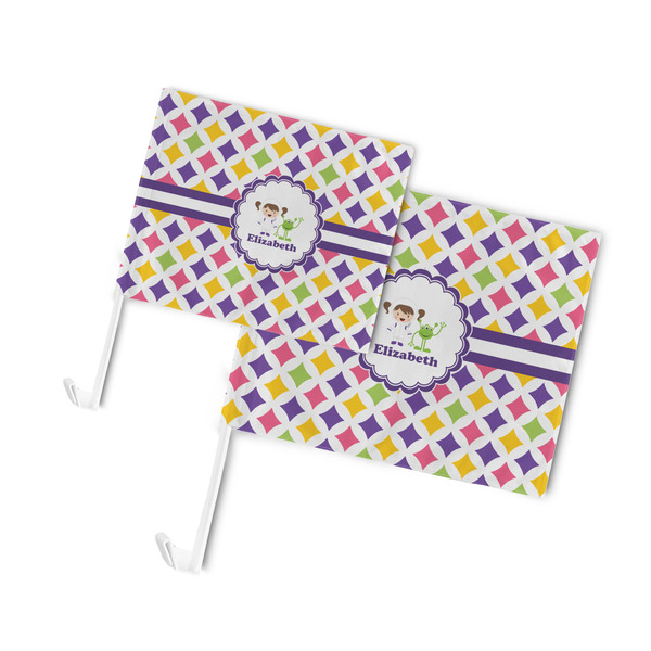 Girls Astronaut Car Flags - PARENT MAIN (both sizes)