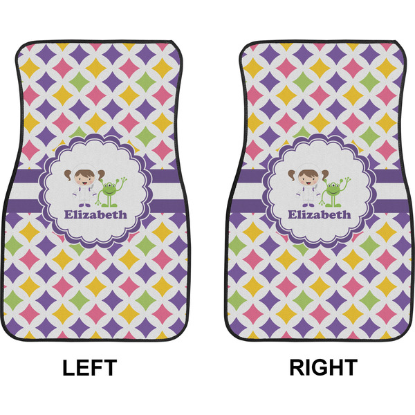 Girls Astronaut Car Mat Front - Approval