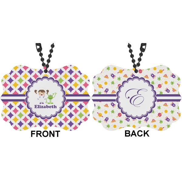 Girls Astronaut Car Ornament (Approval)