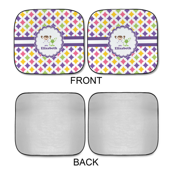 Girls Astronaut Car Sun Shades - APPROVAL