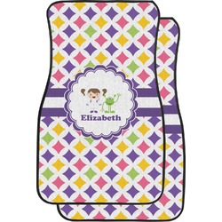 Girls Astronaut Car Floor Mats (Personalized)