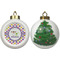 Girls Astronaut Ceramic Christmas Ornament - X-Mas Tree (APPROVAL)
