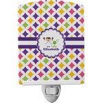 Girls Astronaut Ceramic Night Light (Personalized)