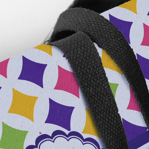 Girls Astronaut Closeup of Tote w/Black Handles