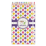 Girls Astronaut Colored Pencils (Personalized)