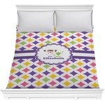 Girls Astronaut Comforter - Full / Queen (Personalized)