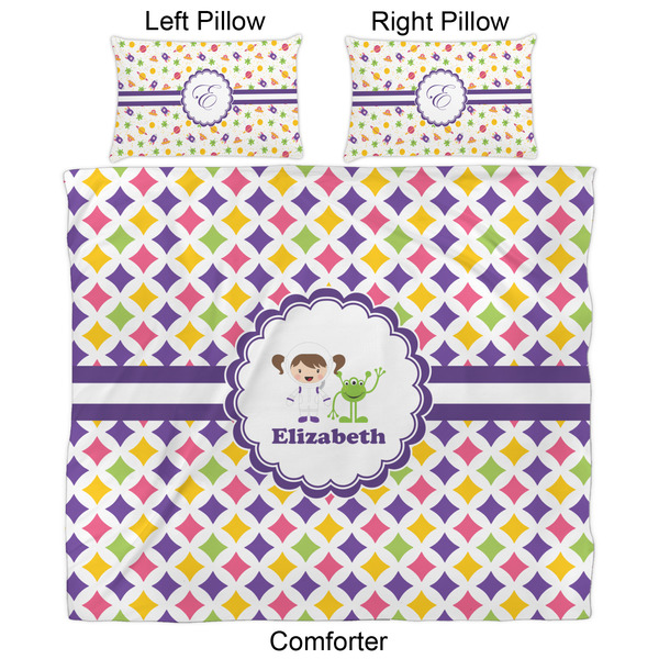 Girls Astronaut Comforter Set - King - Approval