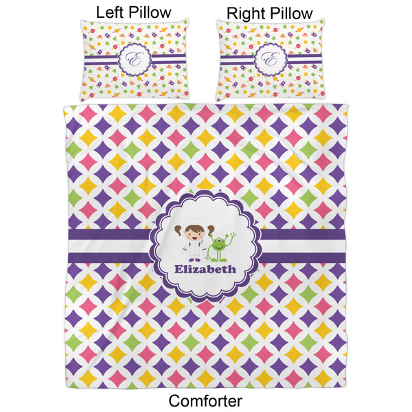 Girls Astronaut Comforter Set - Queen - Approval