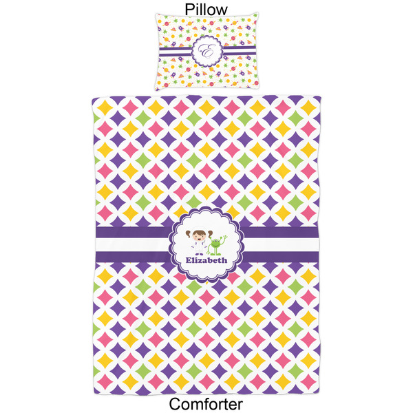 Girls Astronaut Comforter Set - Twin - Approval