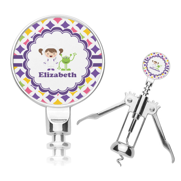 Custom Girls Astronaut Corkscrew (Personalized)