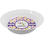Girls Astronaut Melamine Bowl - 12 oz (Personalized)