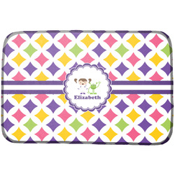 Girls Astronaut Dish Drying Mat (Personalized)