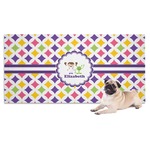 Girls Astronaut Dog Towel (Personalized)