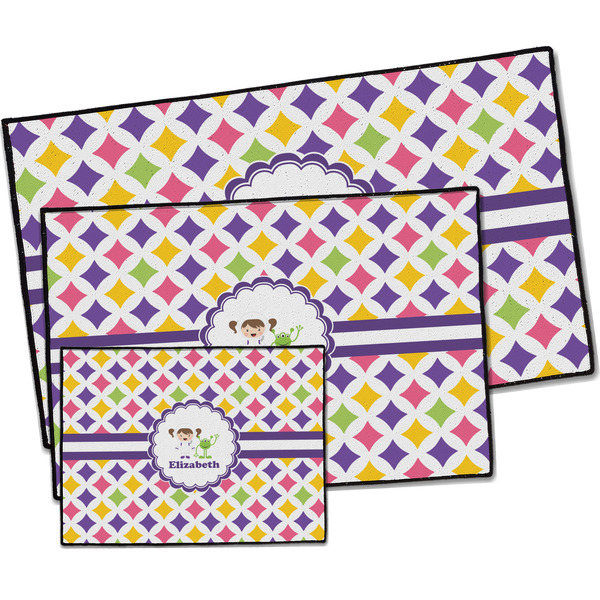 Girls Astronaut Door Mats - PARENT MAIN