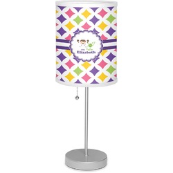 Girls Astronaut Lamp with Drum Shade (Personalized)