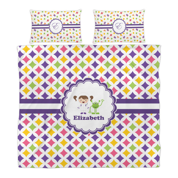 Girls Astronaut Duvet Cover Set - King - Alt Approval